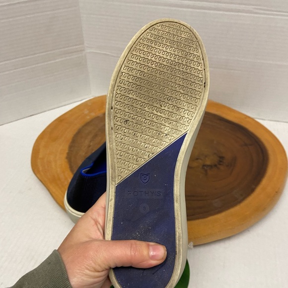 Rothy’s Striped Classic Slip On Sneakers - Picture 5 of 7